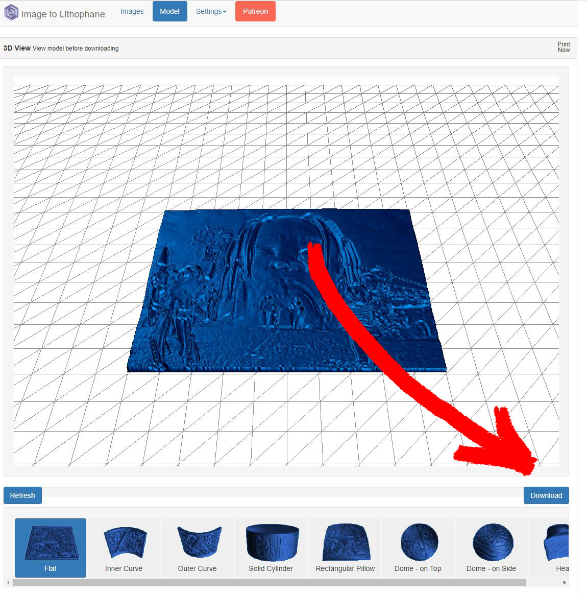 download lithophane
